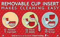 Vista 4 de Chicken Water Cup Waterer Kit for Poultry - Pack of 6 + One Extra for Free (Total of 7)