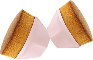 Magic Makeup Brush 2Pack Beauty Powder Face Blush Brushes Portable Professional Foundation Brush Set Eye Face Cosmetic Foundation Large Soft Base Make up Brush Beauty Tool