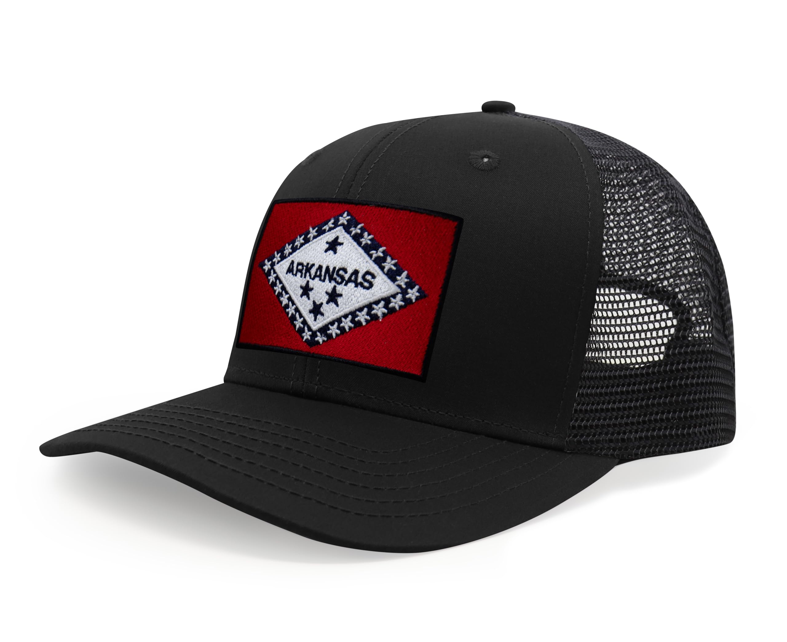 International Tie State Hat for Men and Women, Adjustable Snapback Trucker Baseball Cap with Embroidered Patch