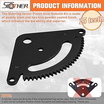 Amazon.com: Slother 25 Teeth GX20052BLE GX20053 Steering Sector