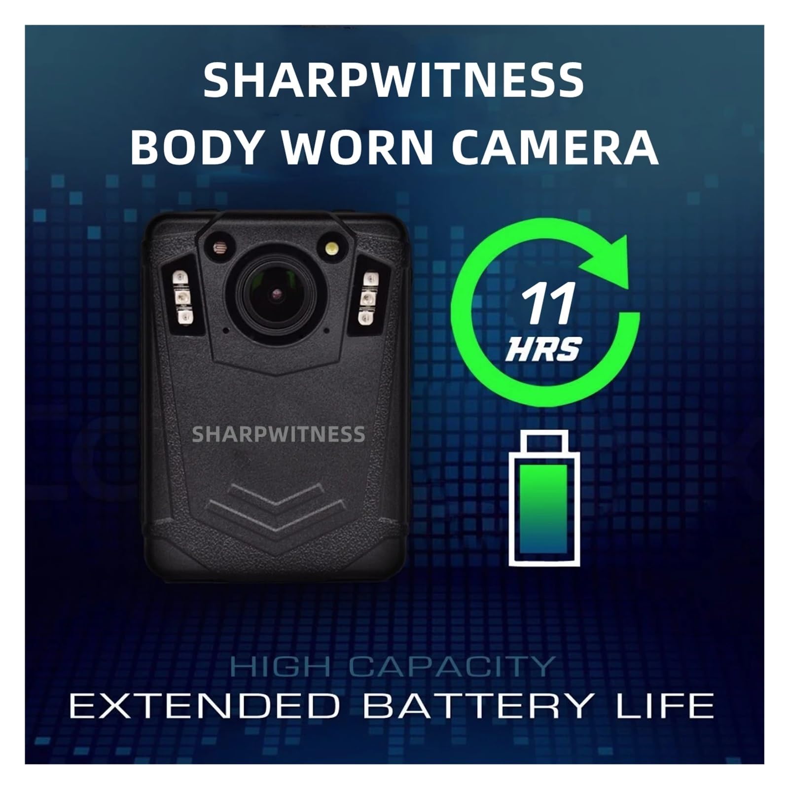Kamery szpiegowskie Zużyta kamera S204 HD 1296p DVR wideo kamera bezpieczeństwa IR Night Vision Mini kamera kamera policyjna nagrywanie w terenie kamera bezpieczeństwa w celu wykonania usługi, rejestr