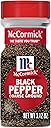 McCormick Black Pepper, Coarse Ground, Non GMO, Hand-Harvested, Enjoy Distinctive Pepper Flavor While Cooking & Tableside, 3.12 oz