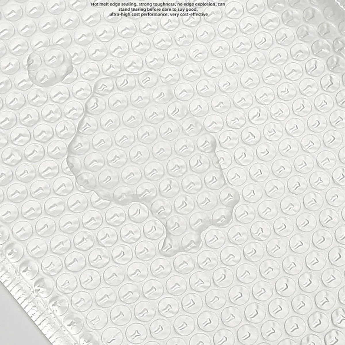 Buste a bolle d'aria da 50 pezzi Buste imbottite impermeabili per spedizioni con sigillo automatico Borse per imballaggio per spedizioni Bolle postali Bussiness Bag-20x25cm 50 pezzi_a