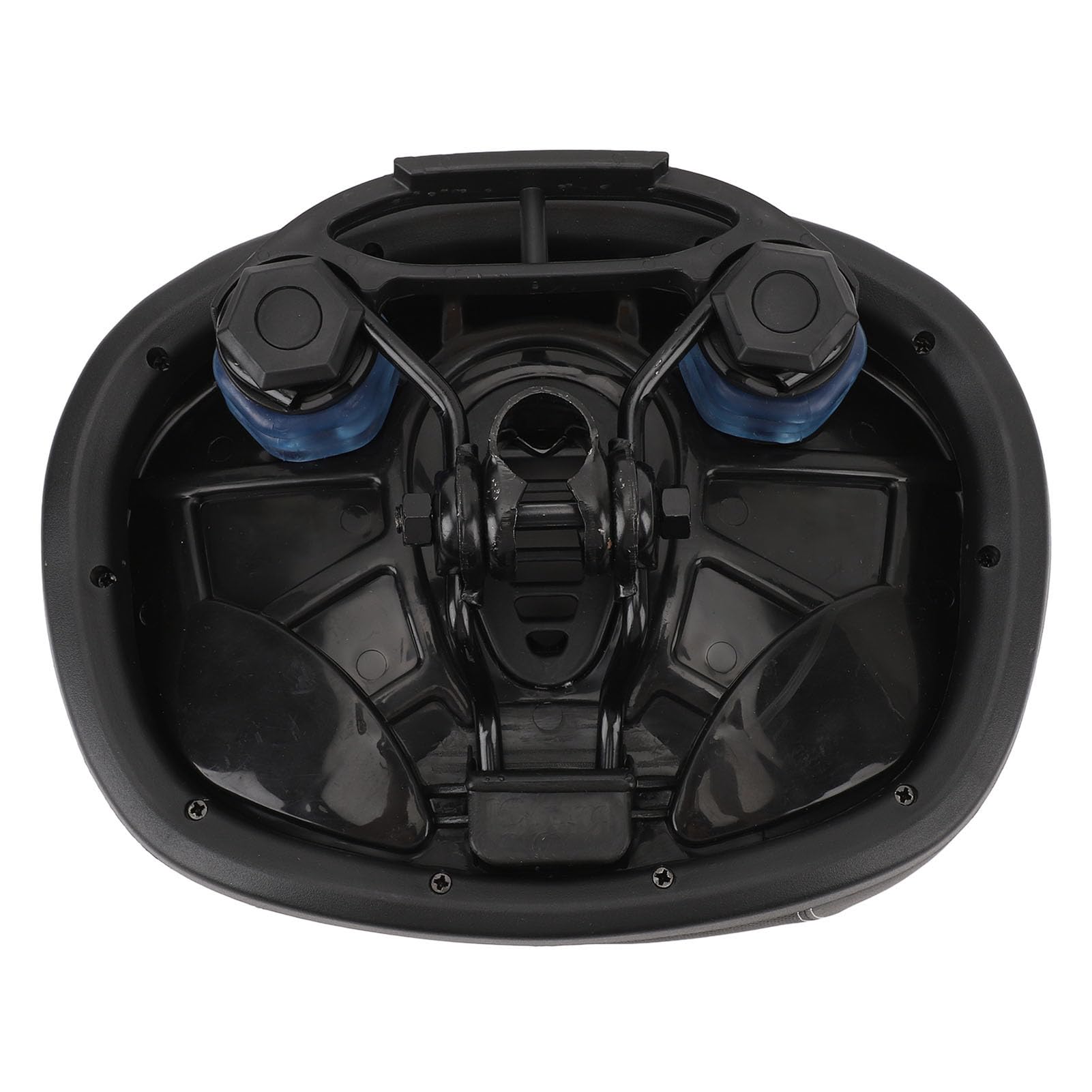 BuyWeek Sillín de bicicleta sin conexión, asiento de bicicleta PU cuero grueso hueco transpirable asiento de bicicleta para bicicleta plegable de bicicleta de montaña mtb (sillín de bicicleta de cuero