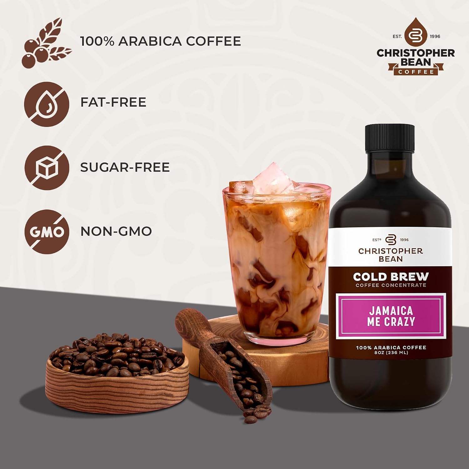 Jamaica Me Crazy Flavored Coffee Concentrate, Nepal | Ubuy