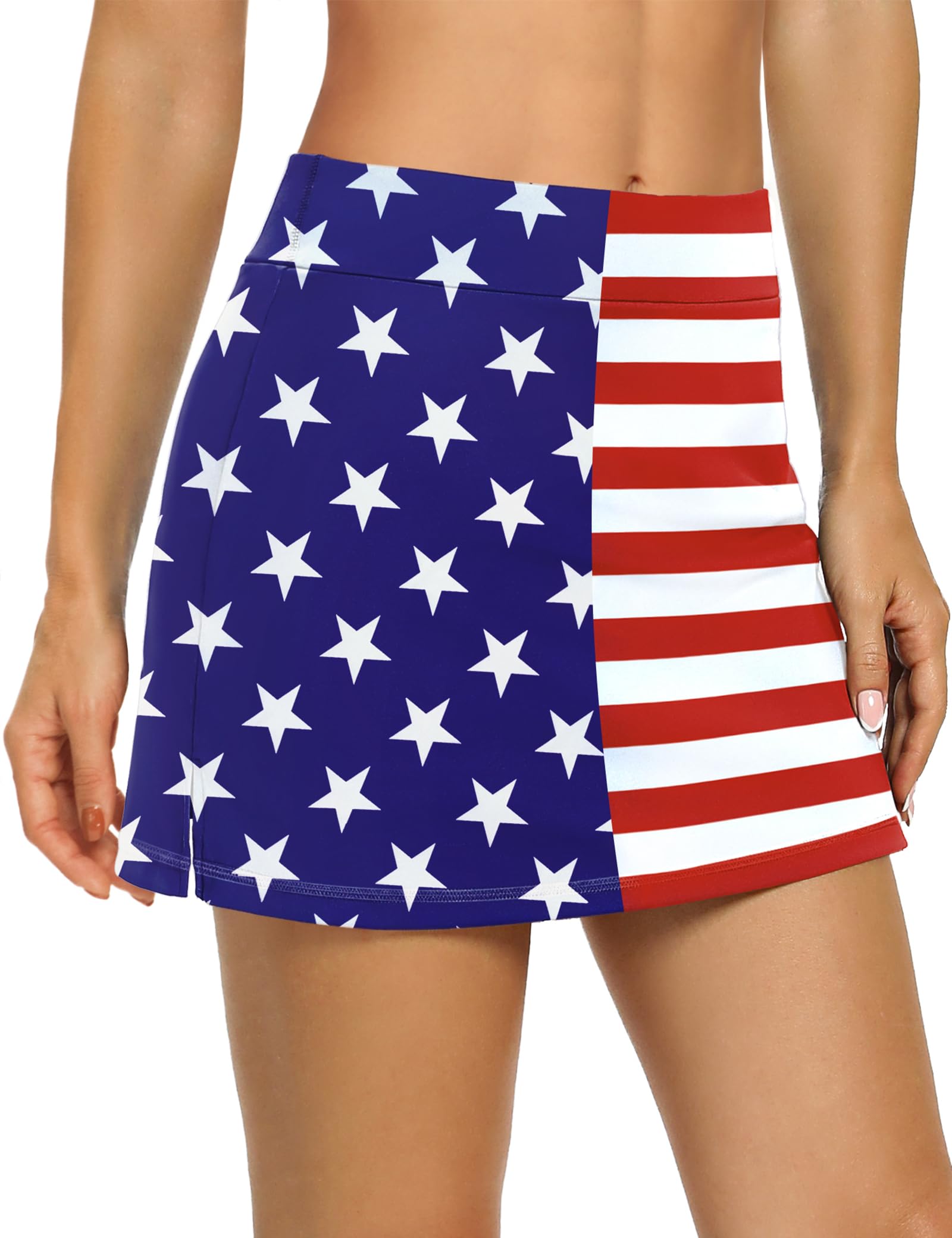 LouKeith Tennis Skirts for Women Golf Athletic Activewear Skorts Mini Summer Workout Running Shorts with Pockets