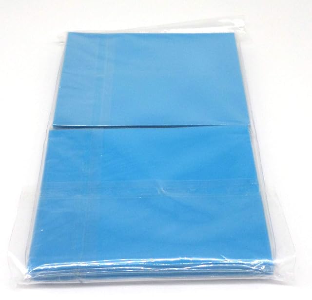 Foto 5 de 5 de docsmagic.de 2 x 100 Mat Light Blue Card Sleeves Standard Size 66 x 91 - Azul Claro - Fundas - PKM MTG