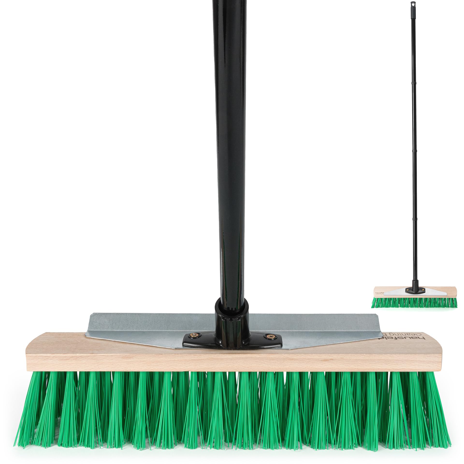 Hausfelder Scopa Da Esterno 40 Cm - Con Manico, Setole Resistenti, Per Giardino E Industria - Foto 12