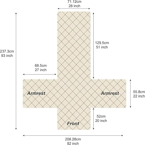 Miniatura 5 de Funda reclinable 100% impermeable para sillón reclinable, funda reclinable para sala de estar (rojo vino, 23 pulgadas)