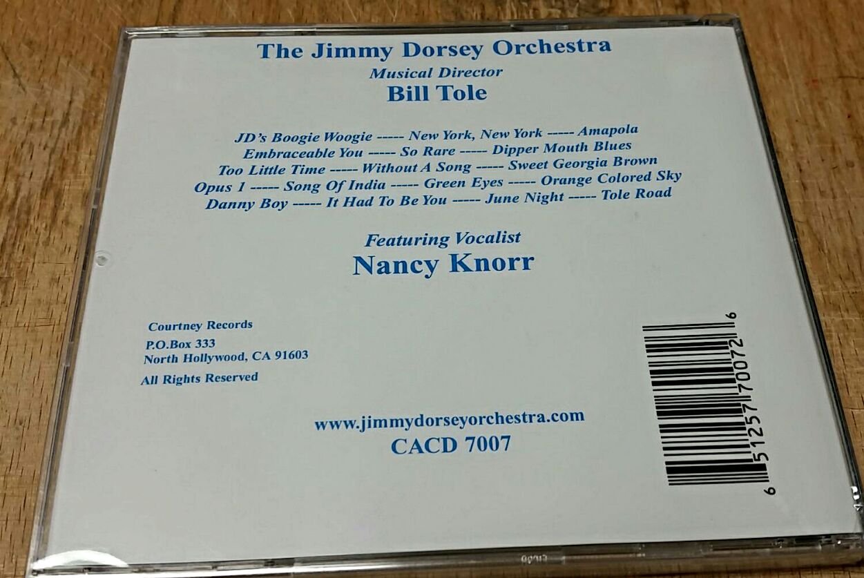 The Jimmy Dorsey Orchestra [Audio CD]
