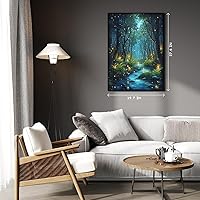 Vista 6 de Impossible Puzzles for Adult 1000 Pieces, Magic Forest Fantasy Puzzle,Nature Difficult Challenging Jigsaw Puzzles