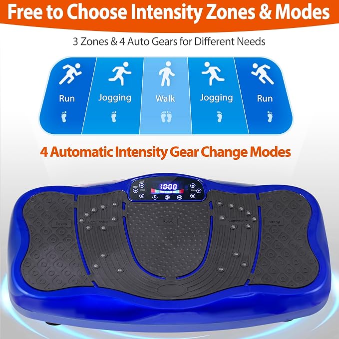 Máquina vibratoria para ejercicio y entrenamiento corporal miniatura 6