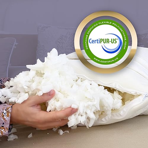 Miniatura 3 de Royal Therapy Almohada de espuma viscoelástica triturada extra triturada (espuma extra para almohada Queen)