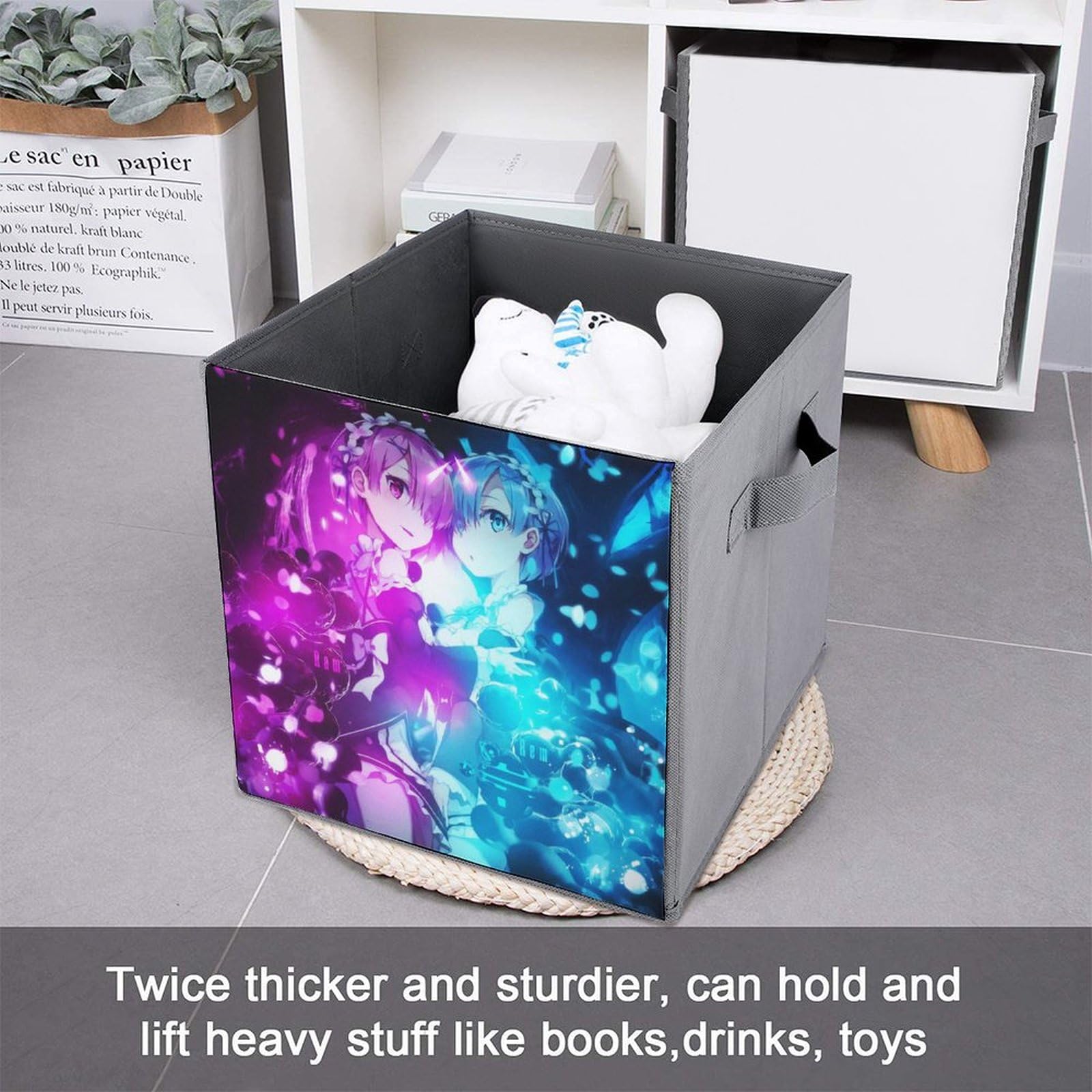 Amazon｜リゼロ レム Re ゼロから始める異世界生活 収納ボックス 収納