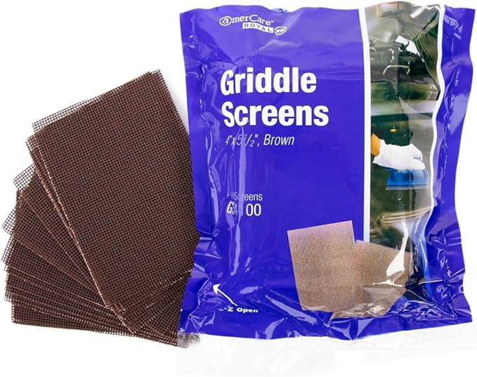 Royal Griddle and Grill Cleaning Screens, Paquete de 100 miniatura 5