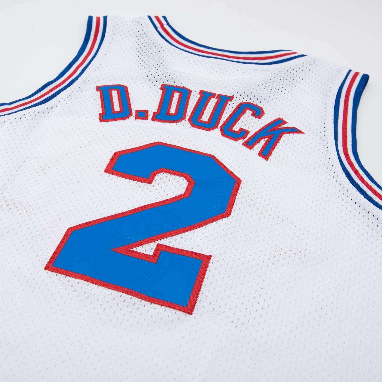 CNALLAR Mens Basketball Jersey #2 D Duck 90s Moive Space Shirts