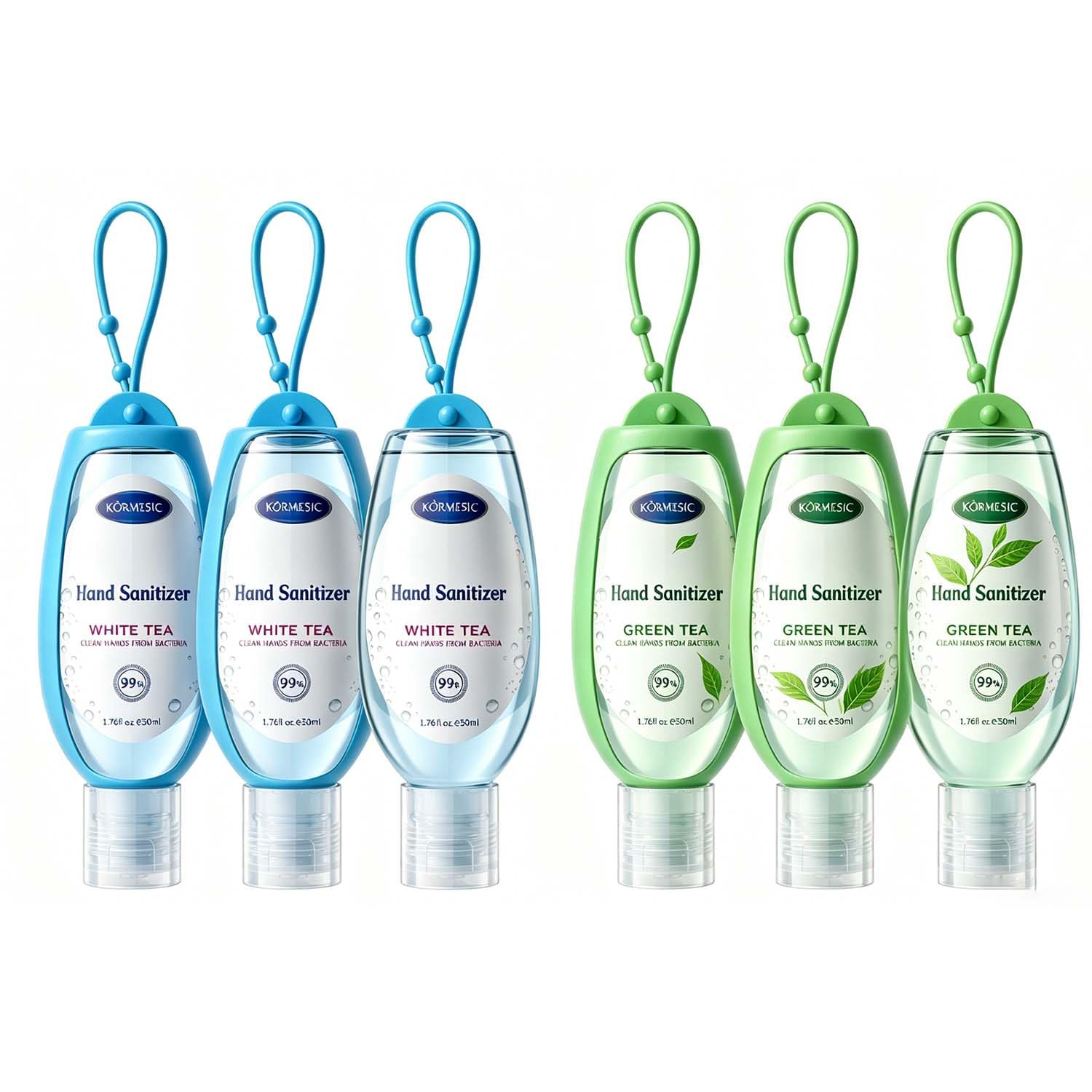 SUPERSUN Hand Sanitizer 6 Pack Refreshing Gel