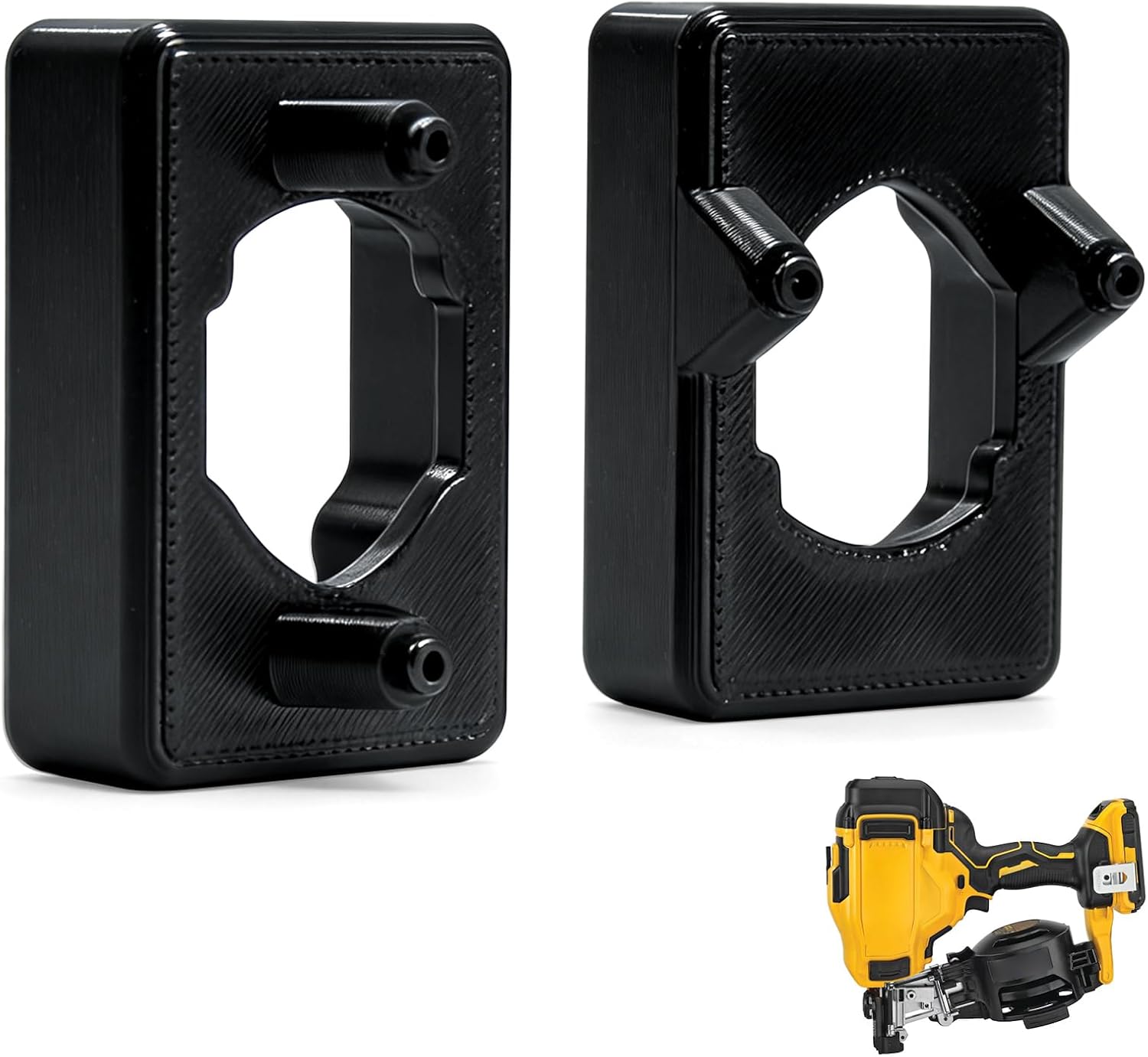 For DEWALT DCN45RN 20V cordless roof nail gun, compatible with DCN45RNB and DCN45RND1, 2026 upgraded vinyl siding adapter.