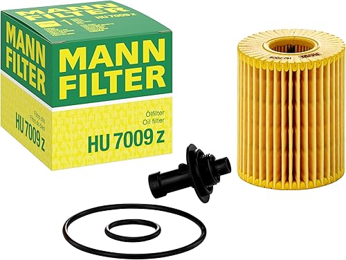 Mann Filter Filtro de aceite HU 7009 z - Papel, para turismos y vehículos todoterreno - MANN Automotive-oil-filters