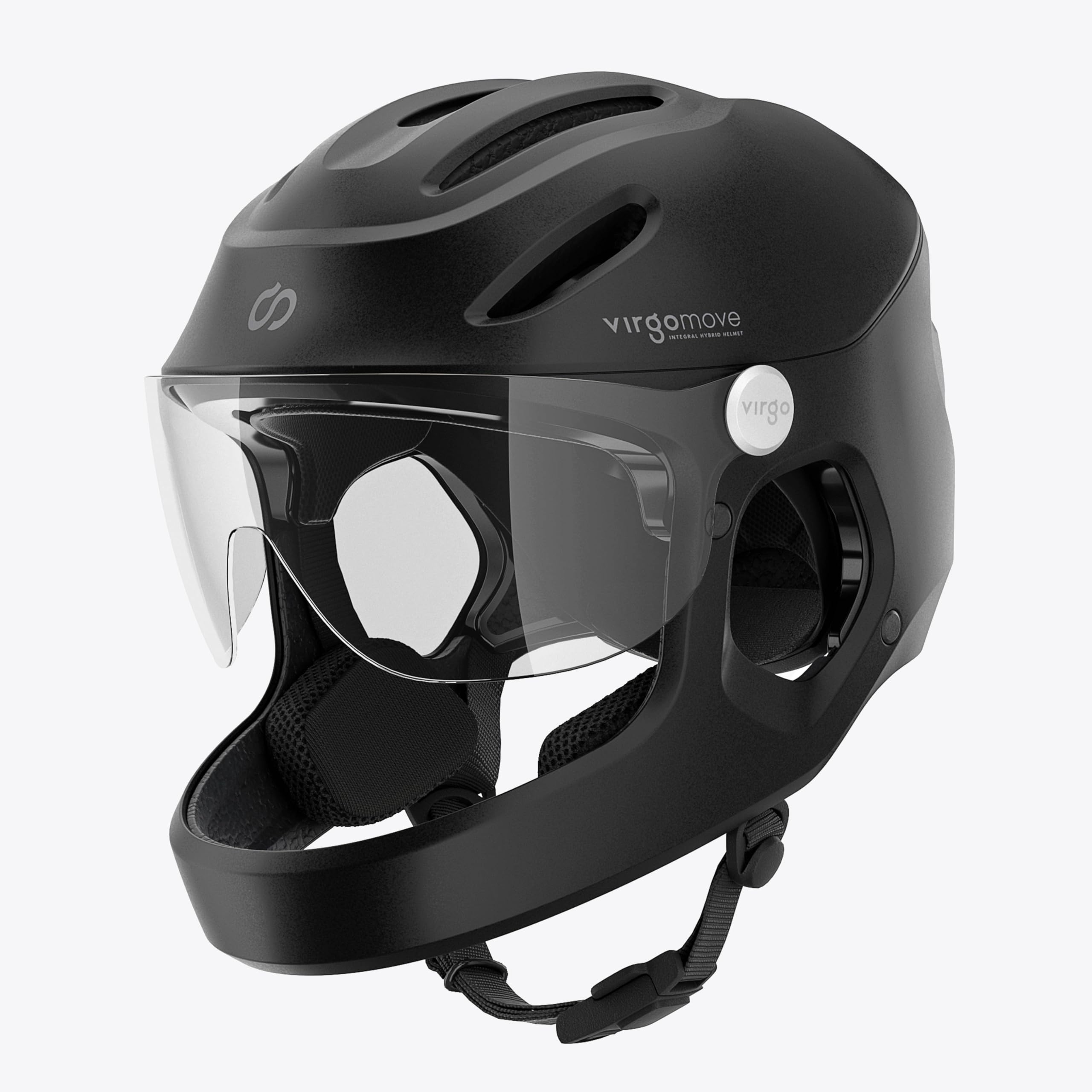 Casque Vélo MIPS Intégral avec Visière & LED - Certifié NTA-8776 Speedbike & Trottinette - Protection Cerveau Renforcée - Modèle Virgo Integral MIPS