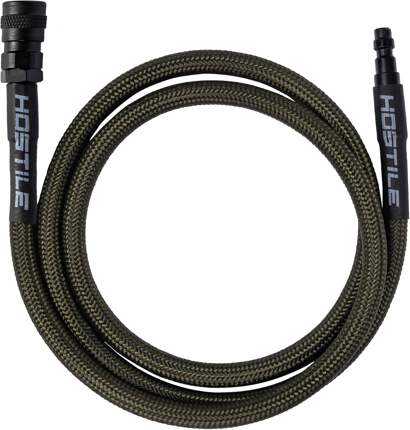 Hostile Airsoft Flex Line Hose 42" Quick-Disconnect for HPA Tanks