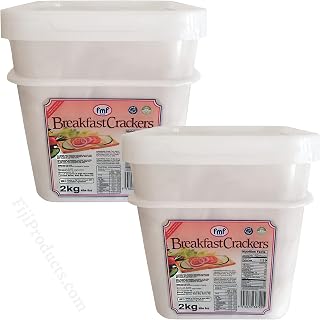 FIJI fmf - Breakfast Crackers (Pack Of 2 x 2 kg/Deal) Simply...Delicious! FijiProducts.com