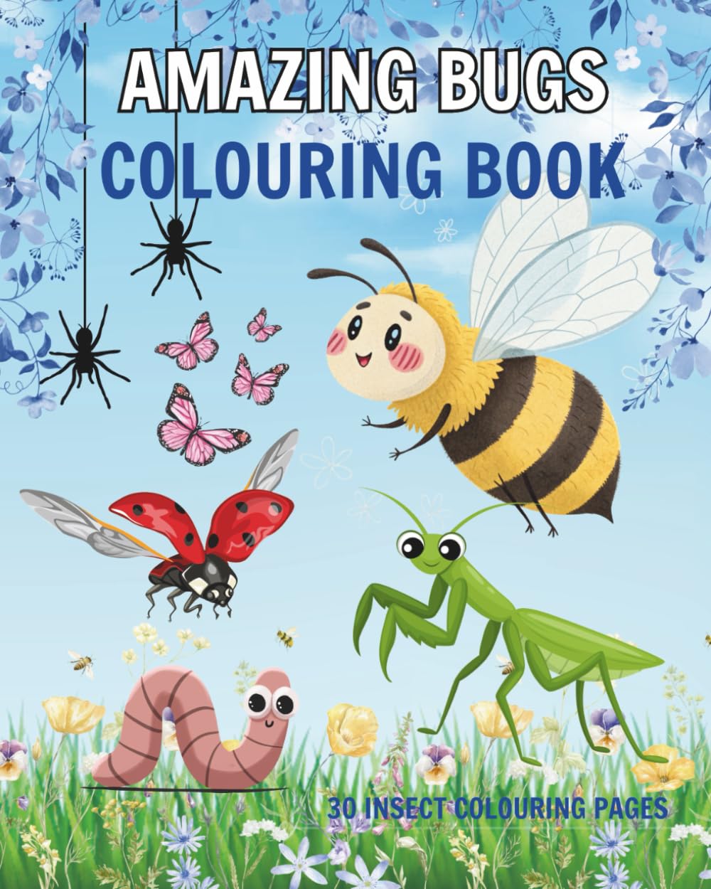 Amazing Bugs Colouring Book (Colouring Book Series)