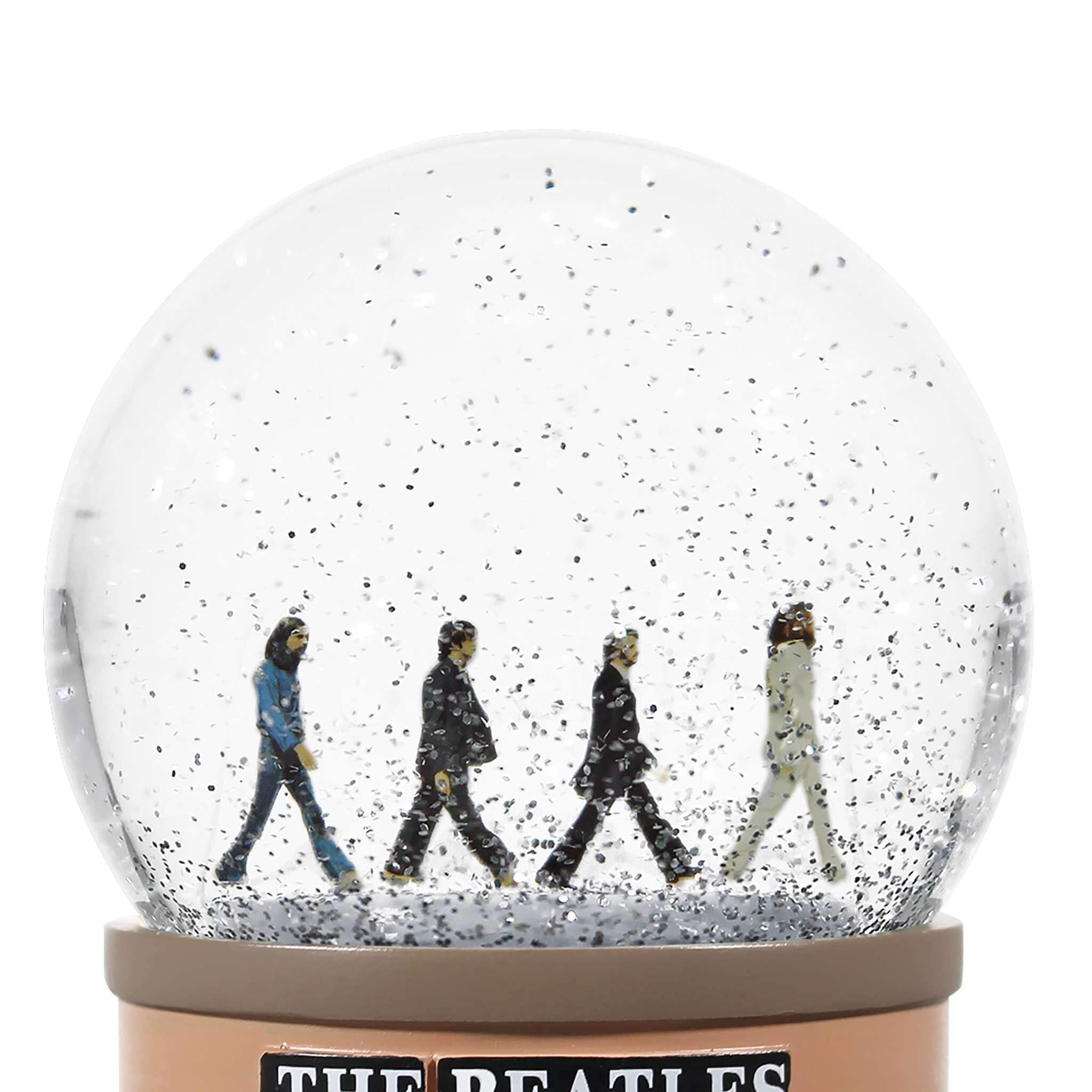 Half Moon Bay | Abbey Road Snow Globe | The Beatles Snow Globes dla dorosłych | Dziwaczne ozdoby świąteczne i dekoracje świąteczne | Zabawna kopuła śnieżna | Prezenty The Beatles i prezenty muzyczne |
