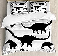 Vista 92 de Ambesonne Juego de funda de edredón color menta, líneas onduladas horizontales a rayas blancas abstractas de tonos suaves, exhibición de arte