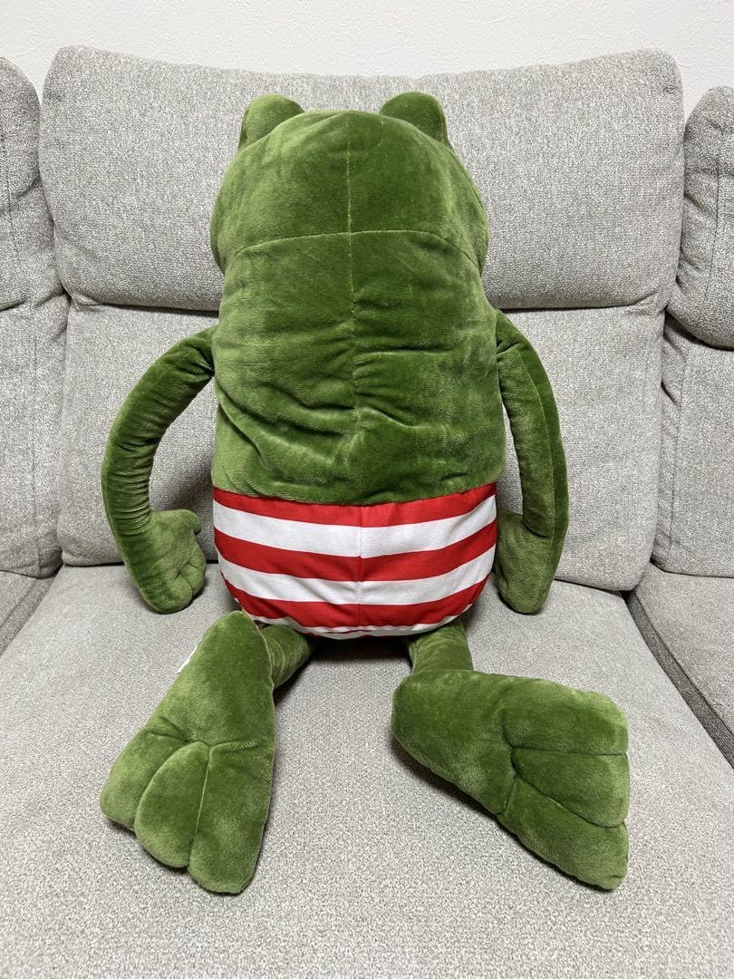 Amazon.co.jp: 【おとぼけケロピョン】 カエル BIGぬいぐるみ