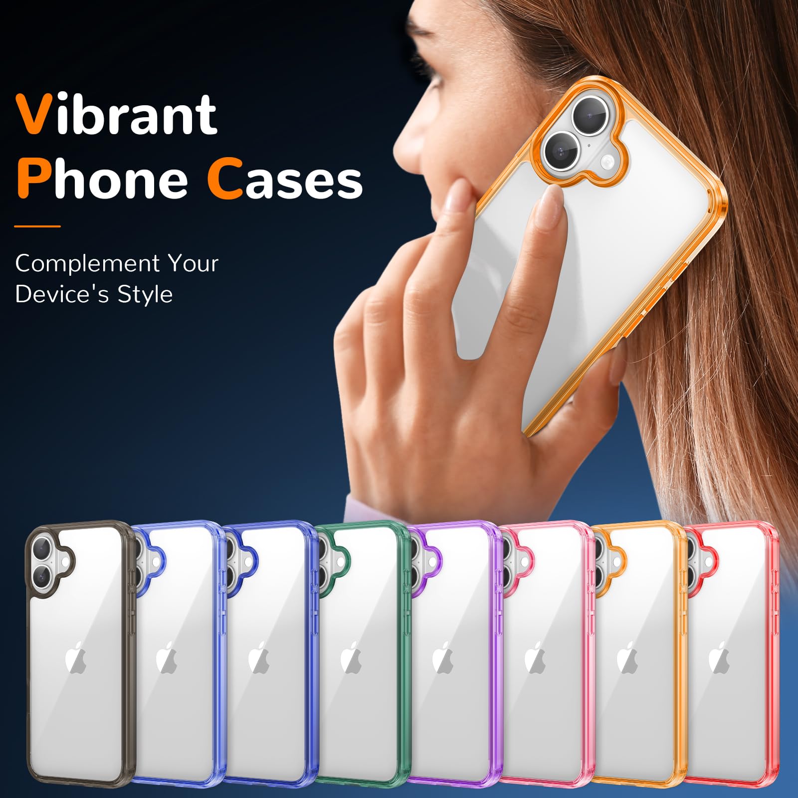 Clear Case for iPhone 15, Ultra Thin, Shockproof TPU Cover, Anti-Yellowing, Crystal Clear, Phone Case for Apple iPhone 15 - Clear — view 156
