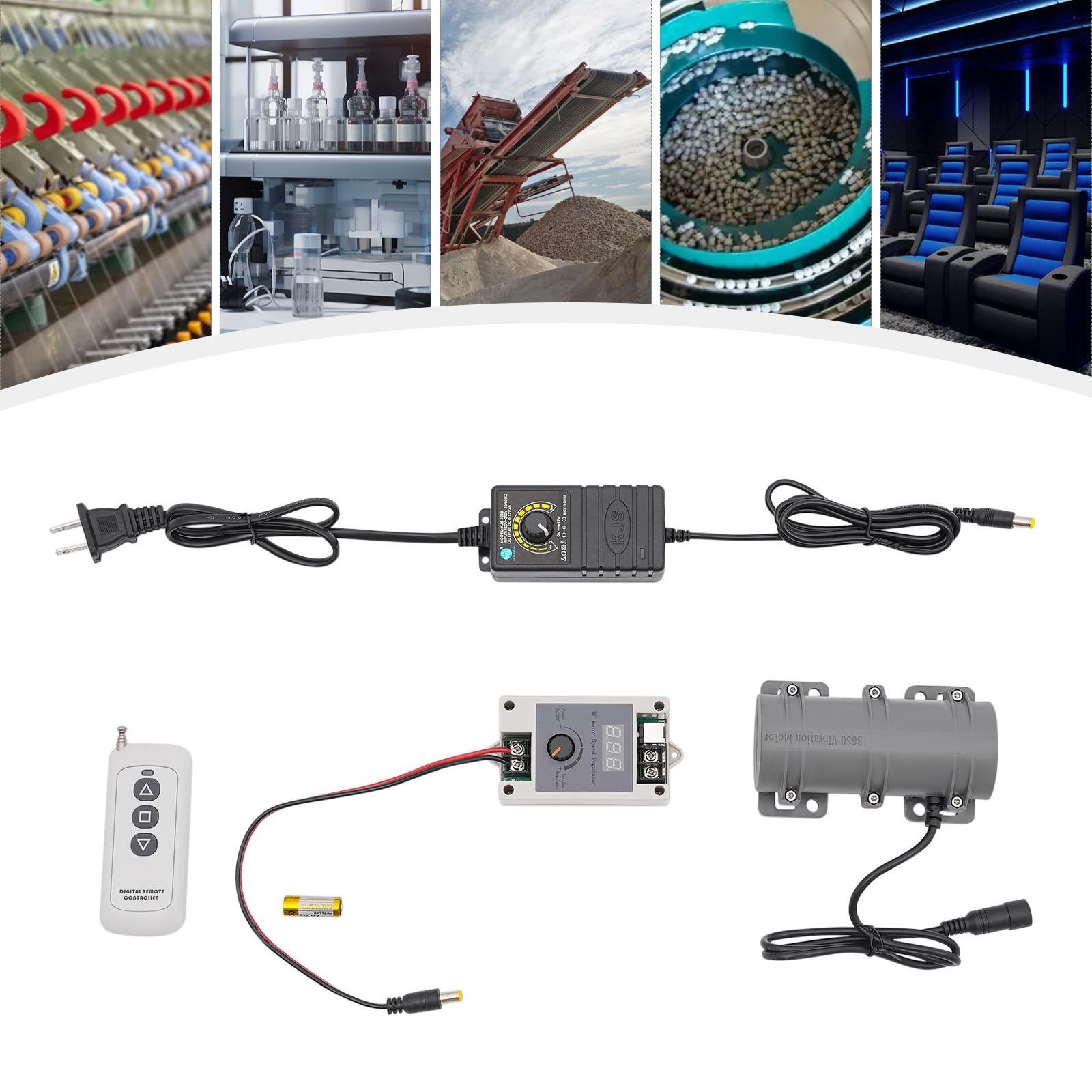 Silnik wibracyjny 12 V/24 V DC mały silnik elektryczny mini silnik wibracyjny prędkość silnik wibracyjny do masażu łóżko krzesło 3800 obr./min (12 V)