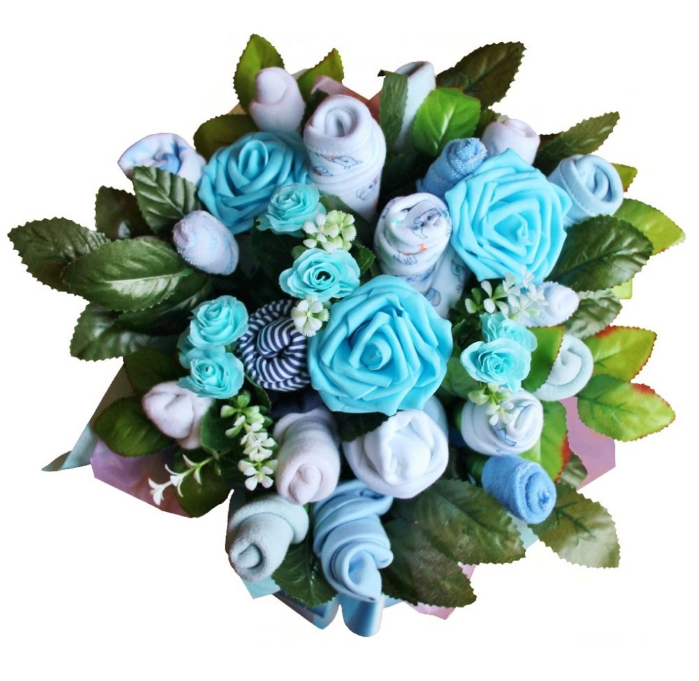 baby boy clothes bouquet