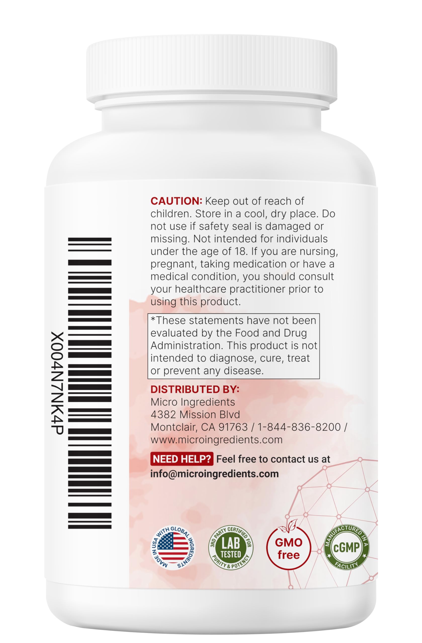 Micro Ingredients TUDCA Bile Salts Complex 2000mg per Serving, 240 Capsules — Amazon image 7