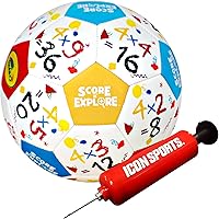 Vista 25 de Crayola Balón de fútbol oficial - Unisex Niños - CRAY302BL Zoo Animal Talla 5