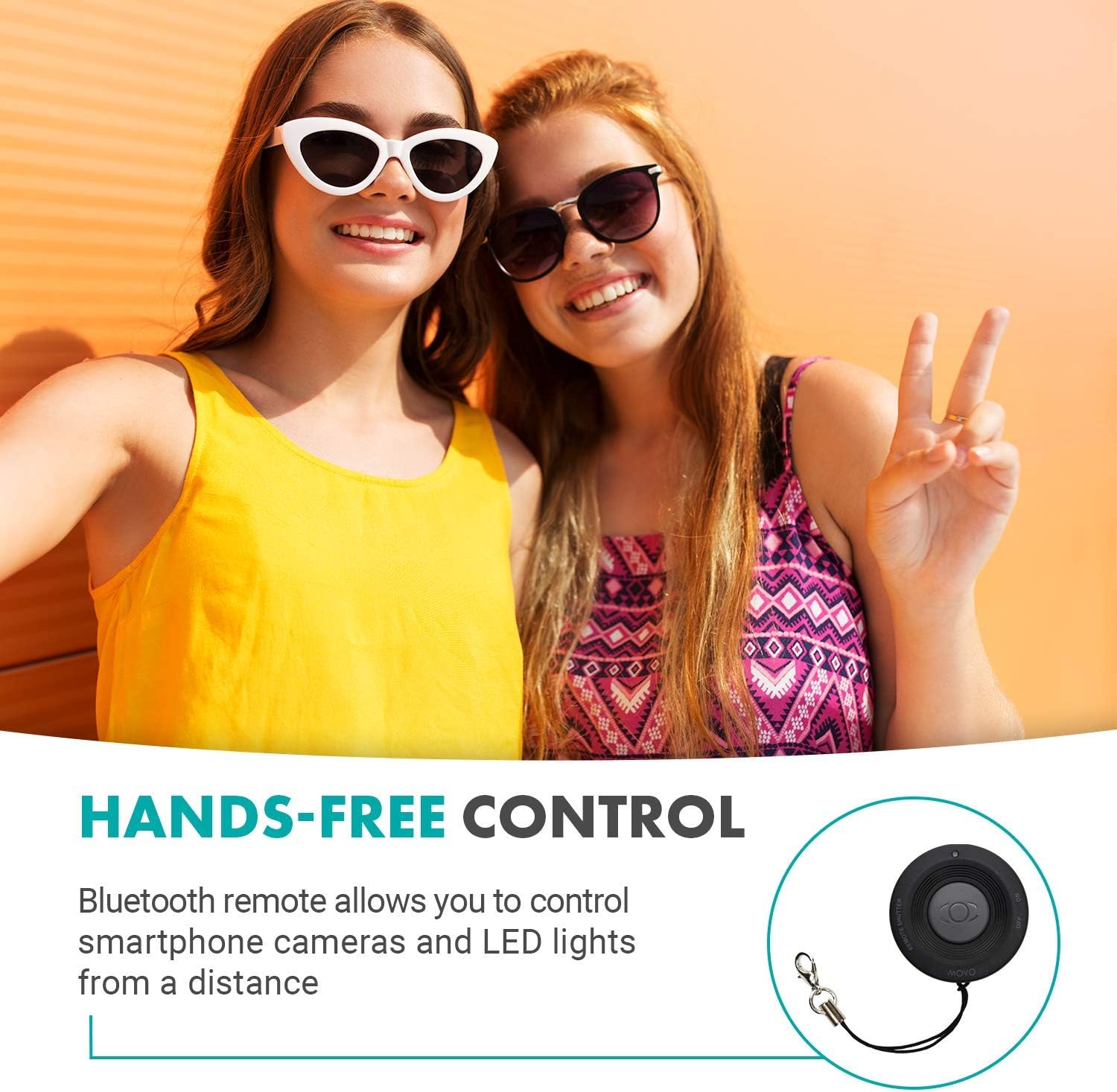 Movo Smartphone Vlogging Kit with Shotgun Microphone for Camera - Smartphone Microphone for iPhone and Android Adapter - LED Camera Light - Lightweight Tripod for Camera with Mobile Phone Tripod Mount