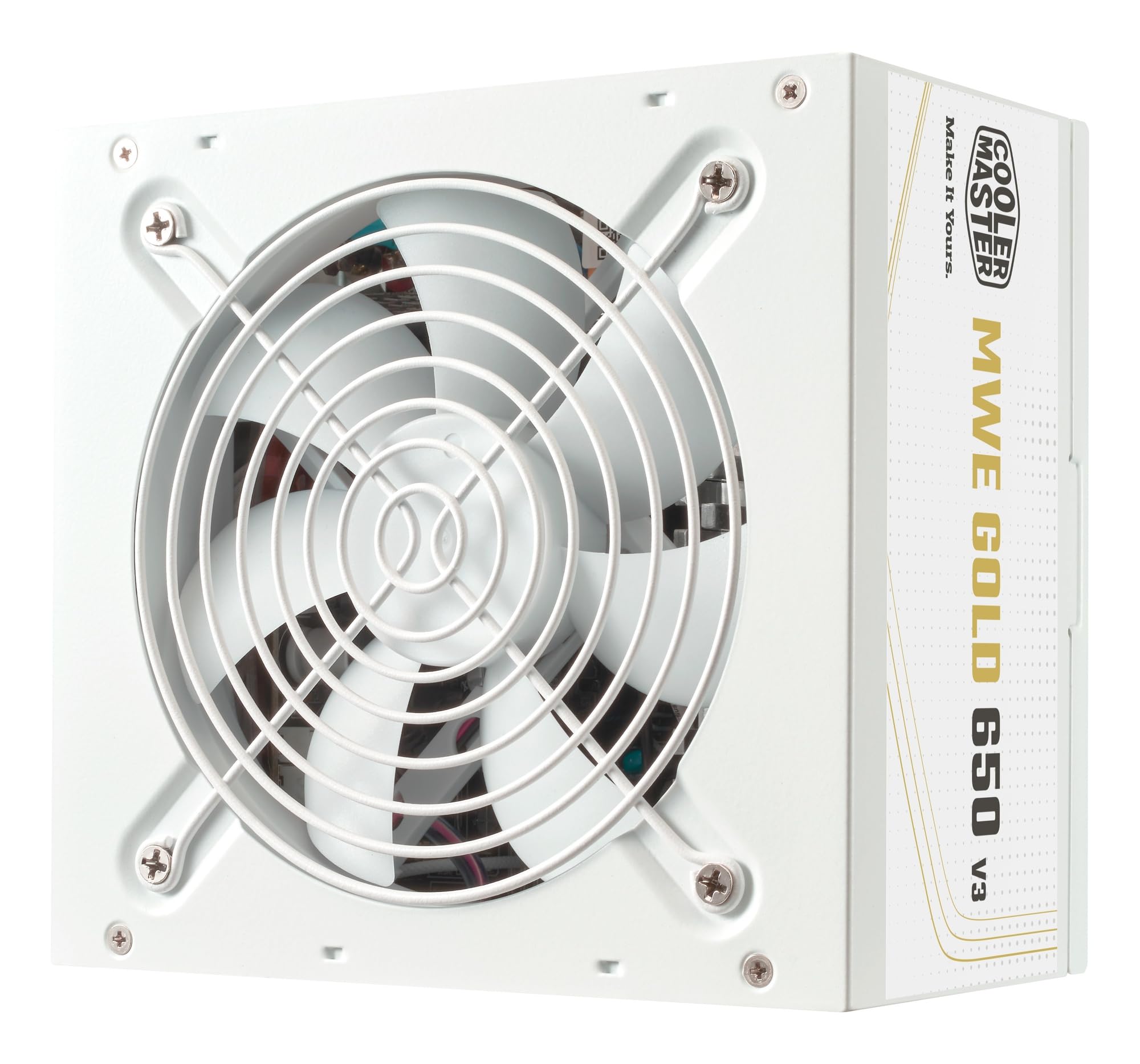 Amazon | Cooler Master MWE Gold 650 V3 ATX 3.1 White Non-Modular