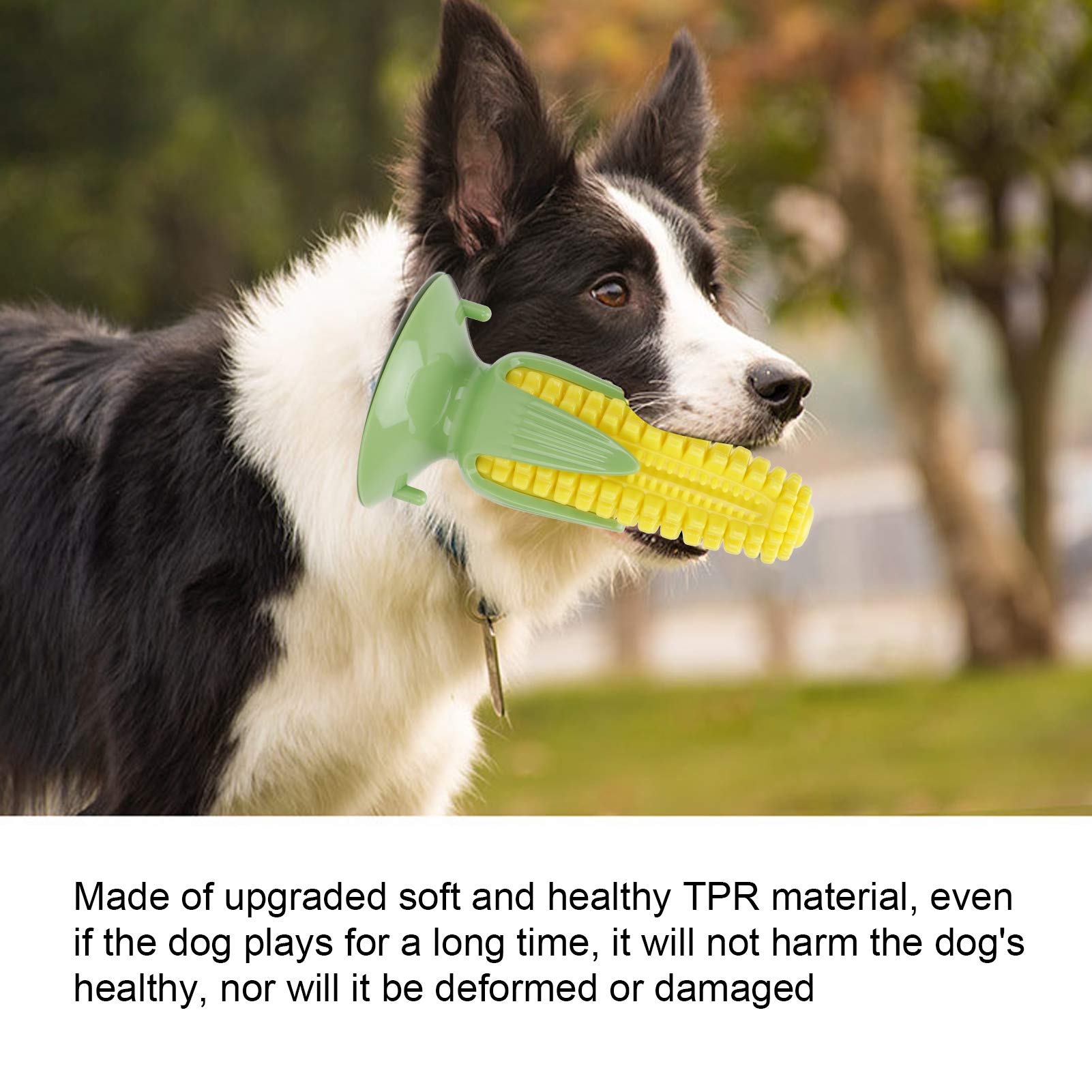Nana Petit Corn Dog Chew Toy – Tough, Dental-Friendly Chew For Aggressive Chewers