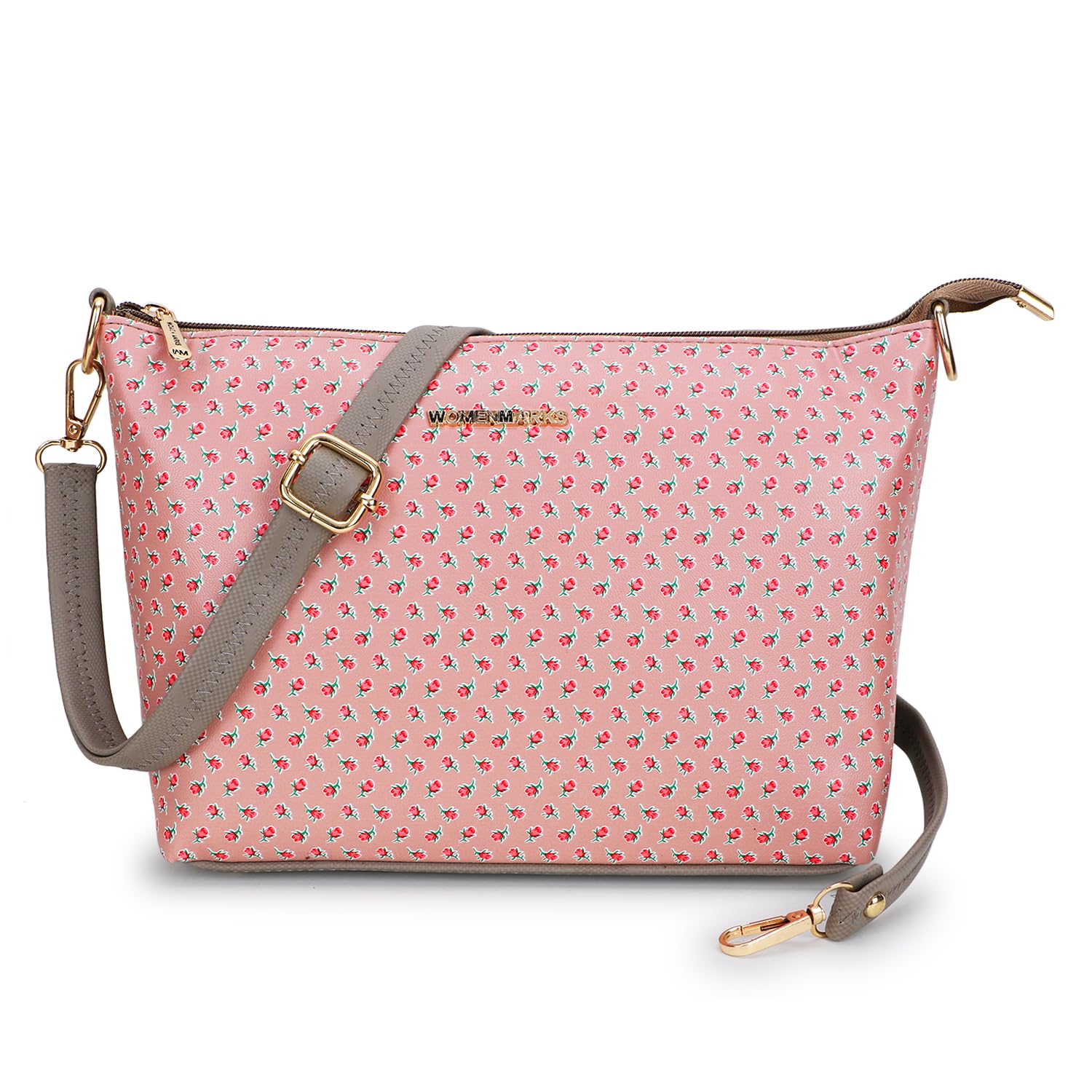 WOMEN MARKS, Womens PU Sling/Crossbody Bag, with Internal Pocket, Pretty Look in Multiple Color for women (KHAKI) (B0CK8N4TKX) Amazon Price History, Amazon Price Tracker