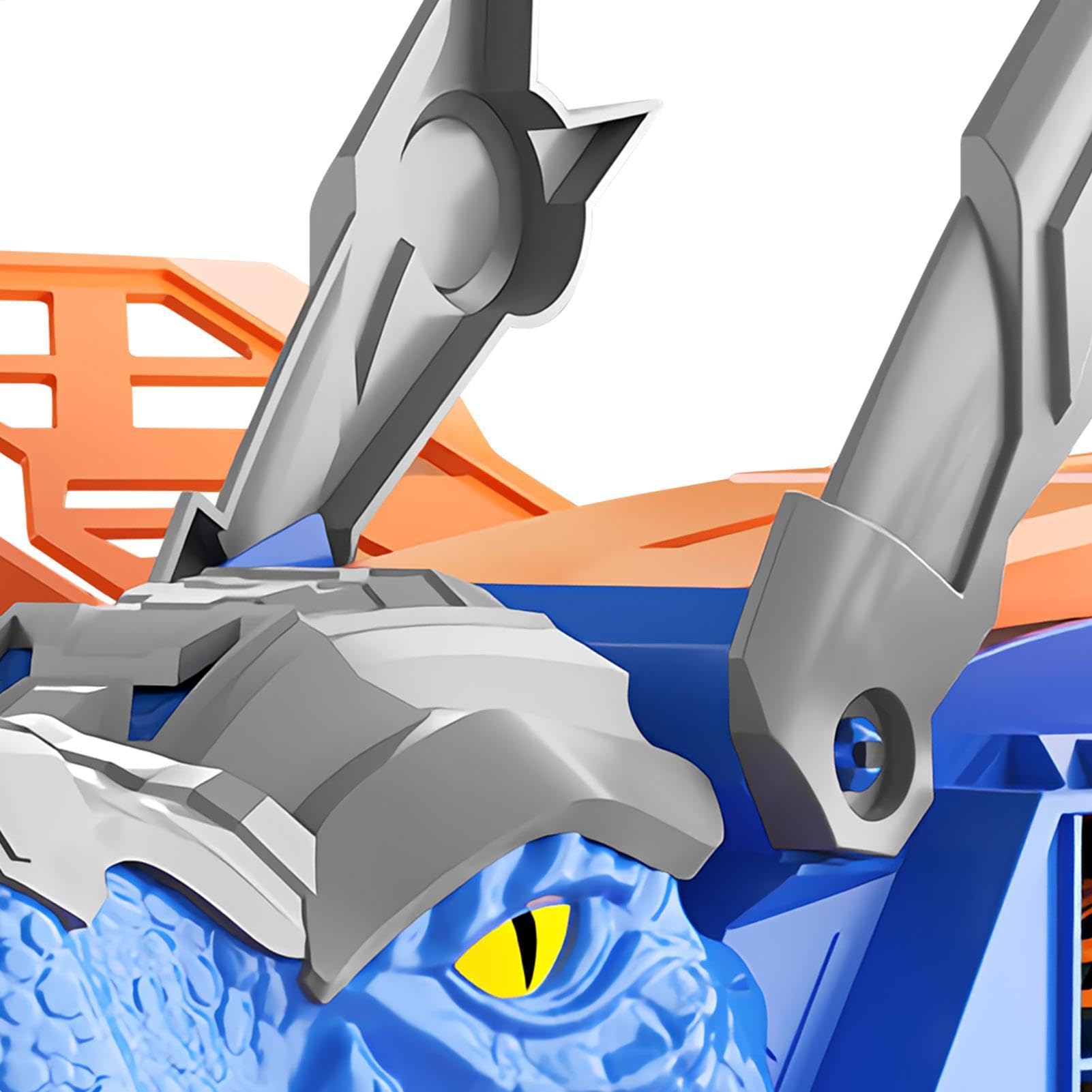 Camion giocattolo dinosauro, 12 mini auto a doppia pista e