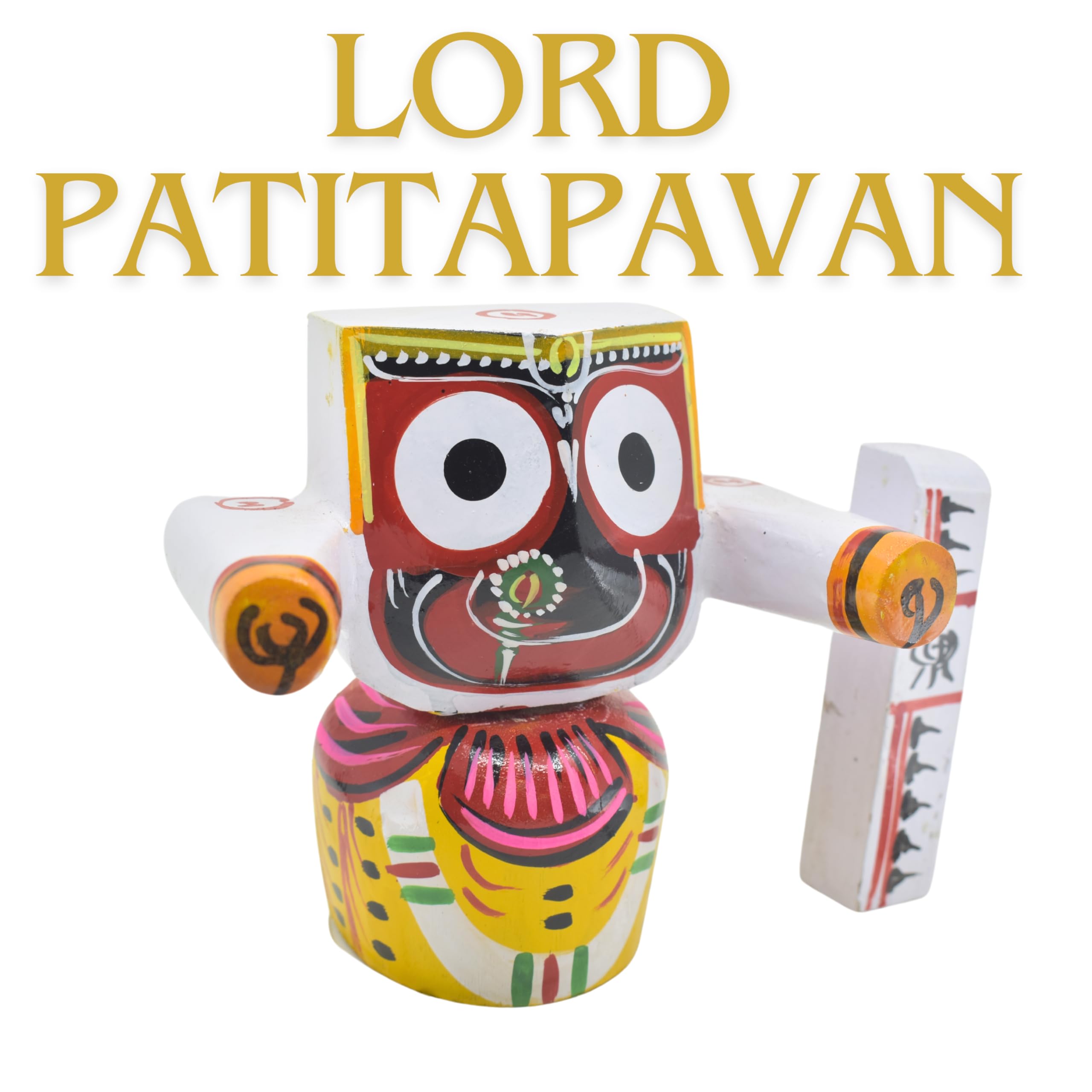 Jagannath Idol - Wooden Shree Krishna Statue -5
