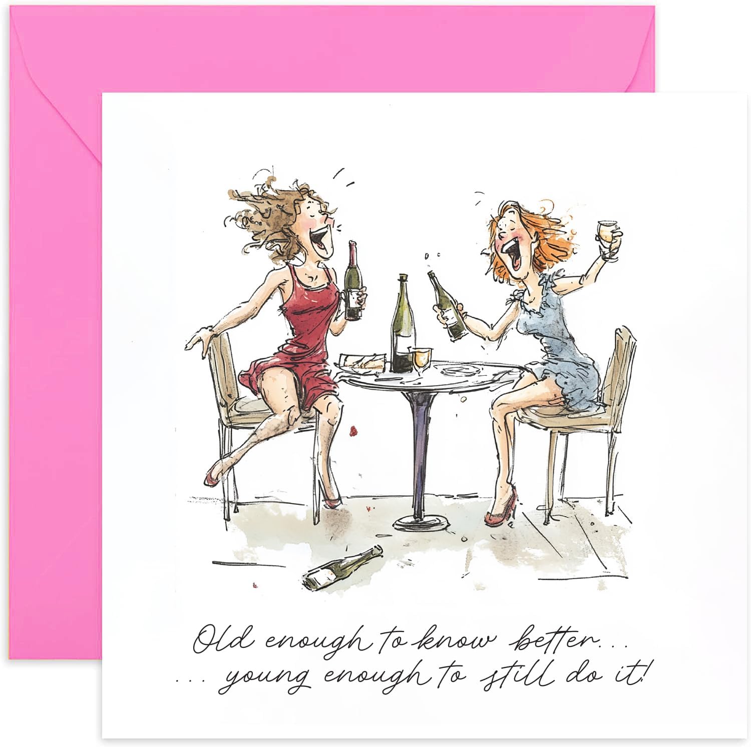 birthday card for women Images High Quality Grahic Funny Retro Card For Women - Bucket List - Hilarious Birthday Greeting ...