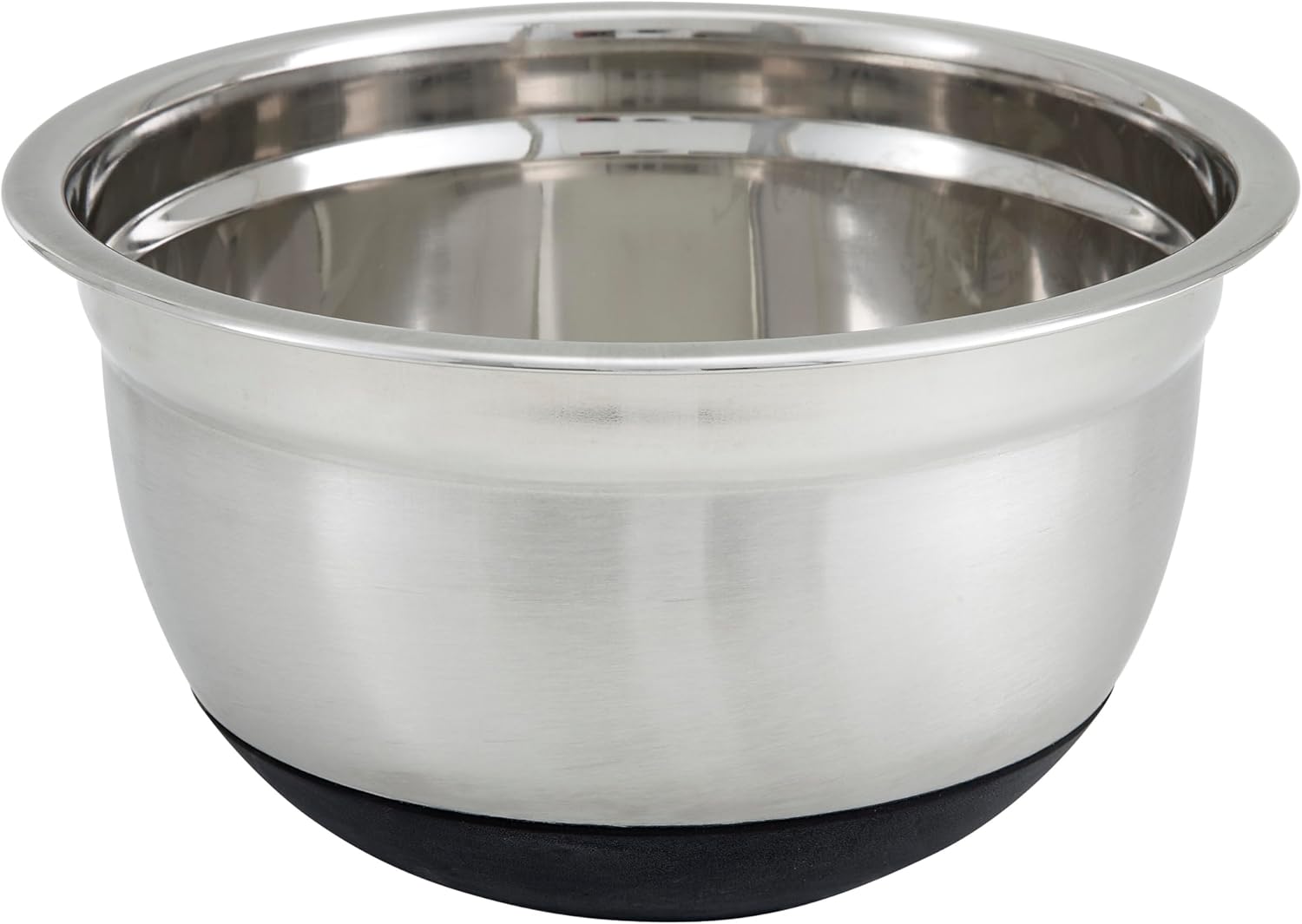 Winco 8 Quart Heavy-Duty Stainless Steel Mixing Bowl with Non-Slip Base