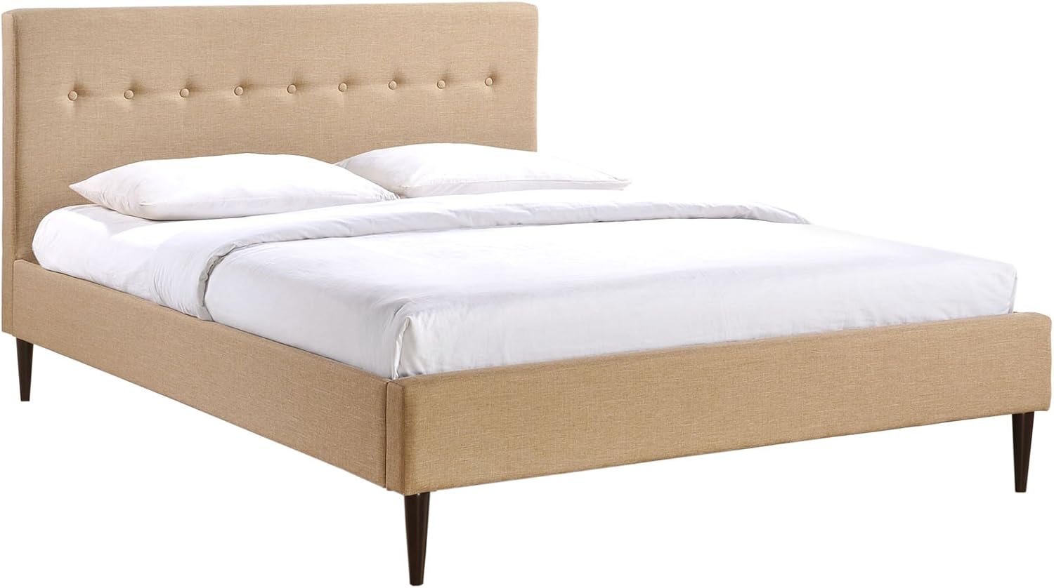 Modway Skye Bed Frame, Queen, Ivory