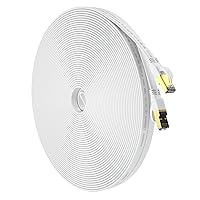 Vista 15 de Cable Ethernet Cat 8 de 30 pies, cable de internet de red LAN de alta velocidad para exteriores e interiores de servicio pesado, cable de parcheo