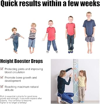 Medicare Height Booster Drops, 2023 Height Growth Oil for Adolescent Bone Growth, Reach Your Maximum Height (1PC)