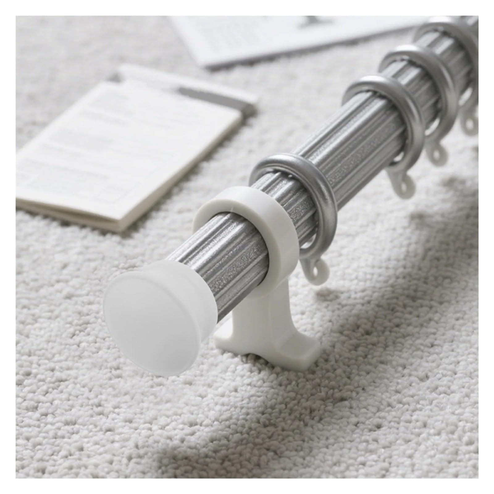 Lot de 6 embouts décoratifs à visser pour tringle à rideaux de 12,7 cm, 20,3 cm, accessoires de tringle à rideaux pour décoration de rideaux