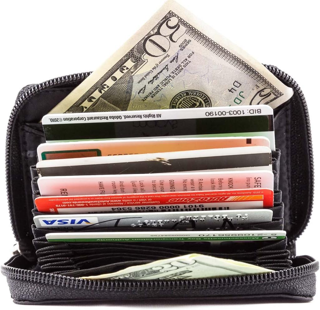 Big Skinny Polka Accordion Card Case Slim Wallet, Holds Up to 30 Cards - Image 2