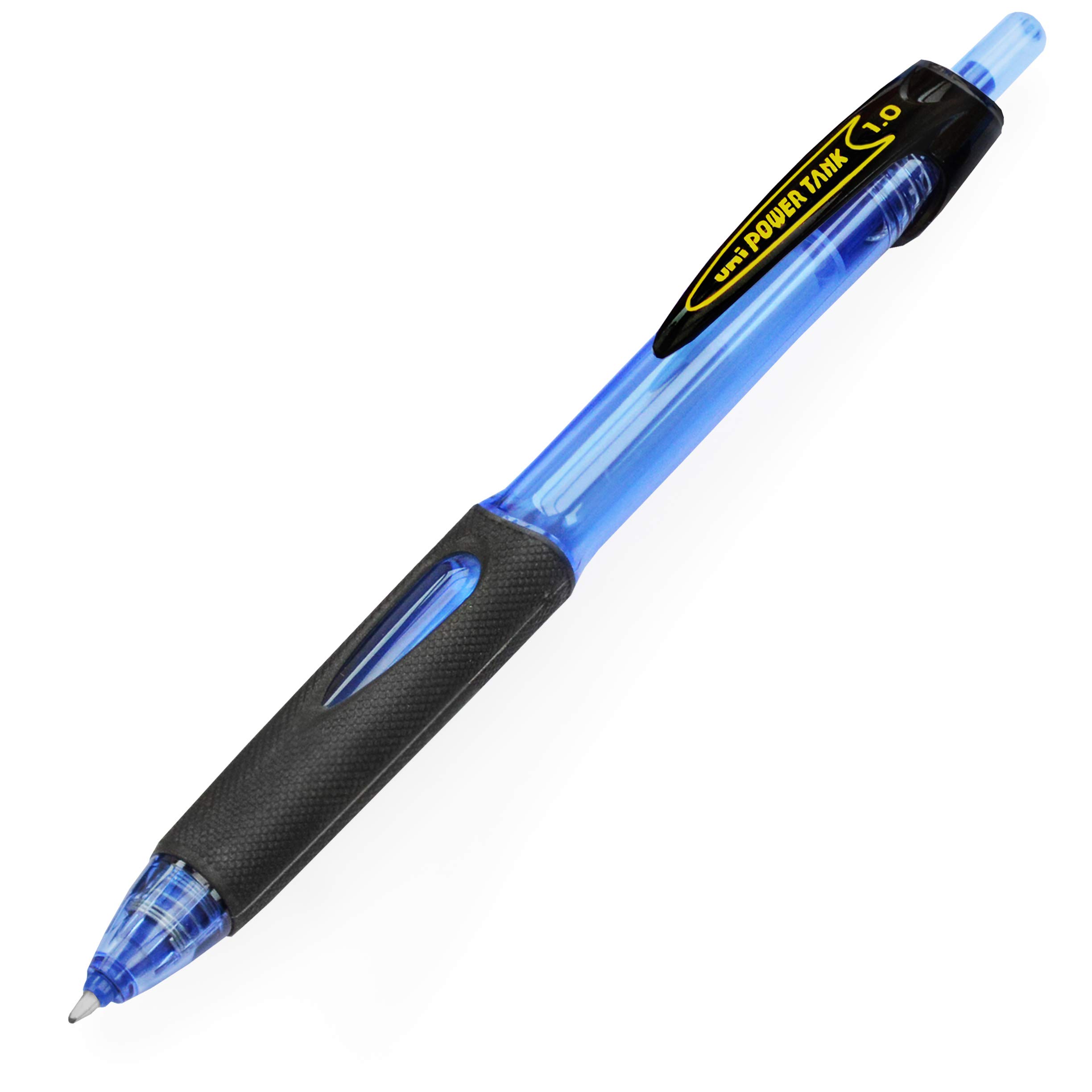 uni-ball SN-220SF Power Tank - Bolígrafo retráctil (1 mm, tinta azul, 6 unidades)