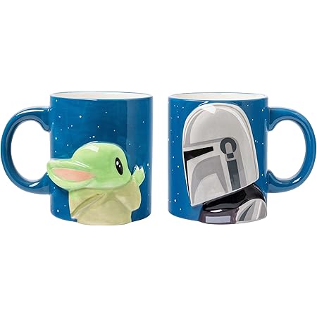 Taza Camper De Cerámica Plateada Con Diseño De Buffalo Star Wars The Mandalorian Grogu Venta Internacional Mkp 51781499n3215